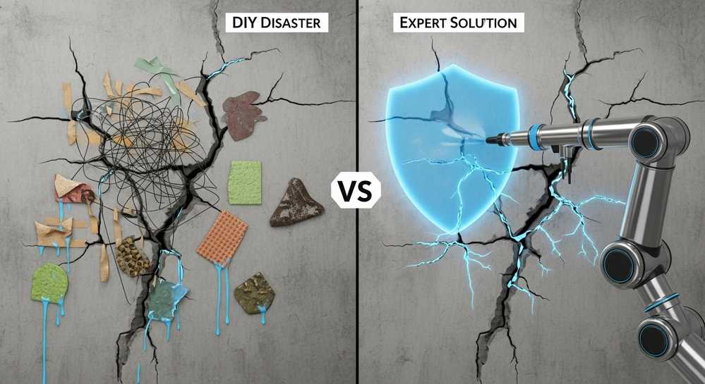 Cách chống thấm tường nhà cũ triệt để và hiệu quả nhất 3 Những sai lầm cần tránh và khi nào nên gọi chuyên gia
